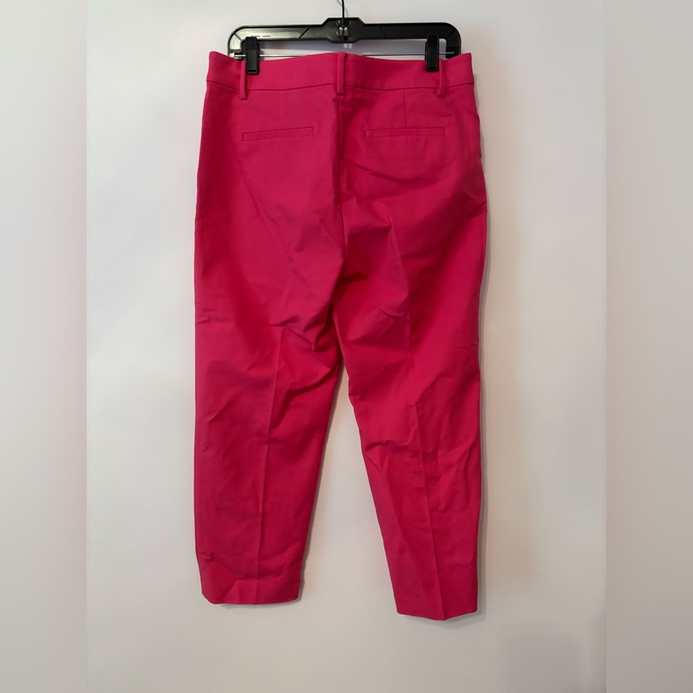 NEW Loft hot pink Riviera pants ankle length size 10 - Picture 2 of 5